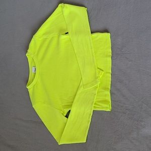 Aritzia Tna cropped longsleeve